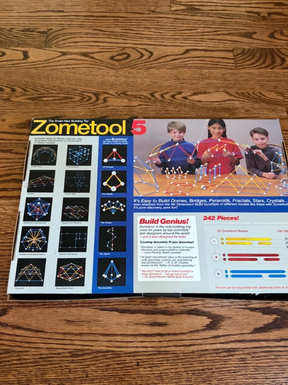 Zometool 5 Construction Lot Creator Sets -Geometry Builder STEM Toy Vintage USA